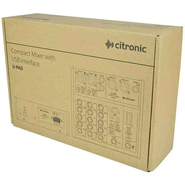 CITRONIC QTX-U-PAD MUSIC MIXER USB