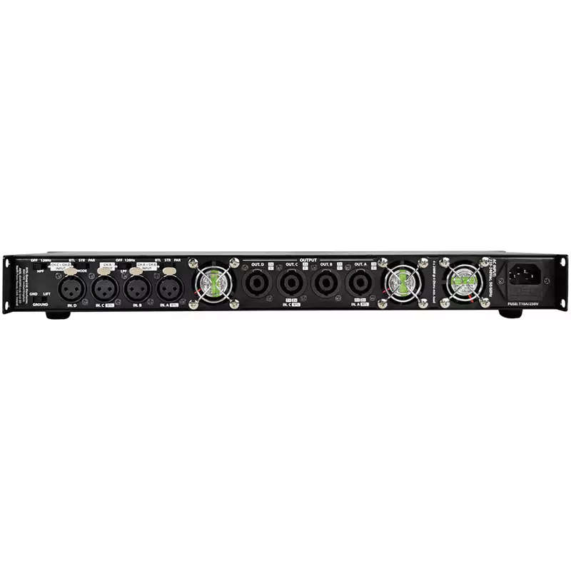 CITRONIC D4200 1U POWER AMPLIFIER 4X 200W