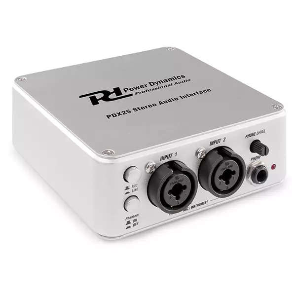 Power Dynamics - PDX25 USB AUDIO INTERFACE 2CH