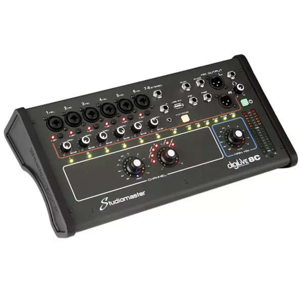 STUDIOMASTER DIGILIVE8C 8 CH DIGITAL CONSOLE