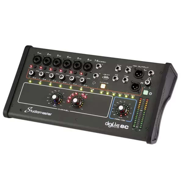 STUDIOMASTER DIGILIVE8C 8 CH DIGITAL CONSOLE
