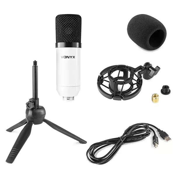 Vonyx - CM300W STUDIO USB MICROPHONE