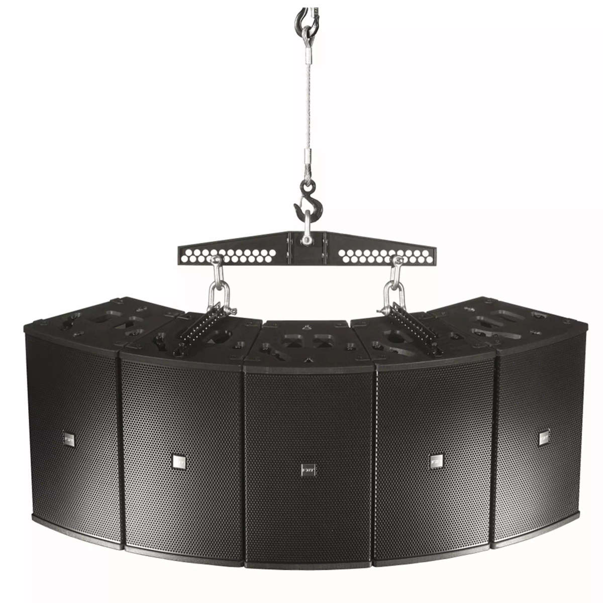 FBT HORIZONVHA406A LINE ARRAY ACTIVE SPEAKER 4X 6.5INCH BLACK 600W + 300W