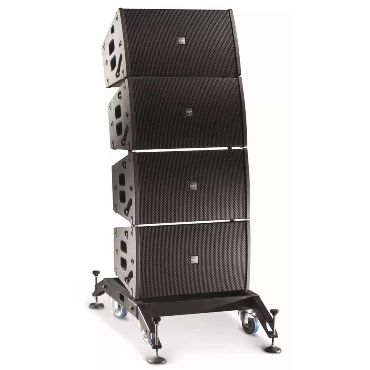 FBT HORIZONVHA406A LINE ARRAY ACTIVE SPEAKER 4X 6.5INCH BLACK 600W + 300W