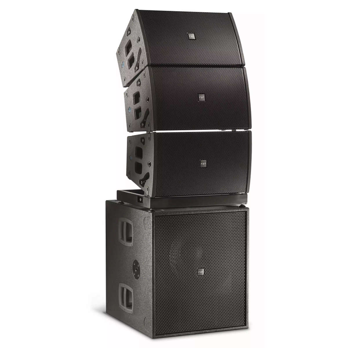FBT HORIZONVHA406A LINE ARRAY ACTIVE SPEAKER 4X 6.5INCH BLACK 600W + 300W