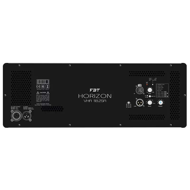 FBT - HORIZON VHA118.2SA ACTIVE SUBWOOFER 18in 2500WRMS
