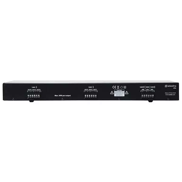 ADASTRA AT6 SPEAKER VOLUME SELECTOR 6 X 30W 100V