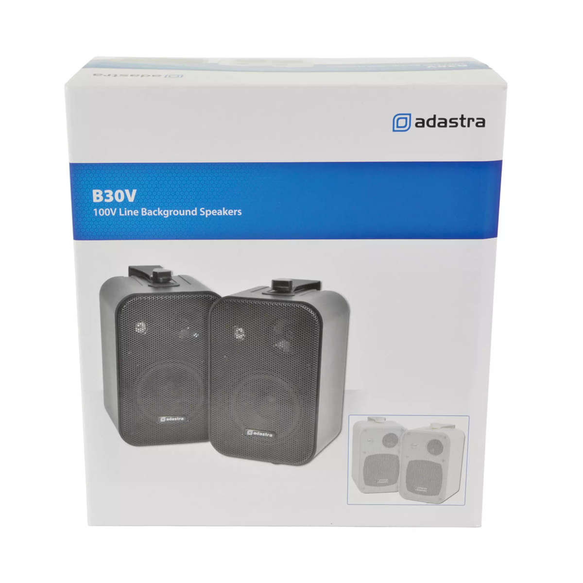 ADASTRA BP30V-B WALL MOUNT SPEAKER 4INCH BLACK 30W 100V