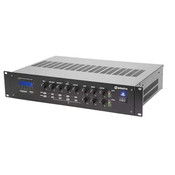 ADASTRA RM1202 MIXER AMPLIFIER USB/SD/FM/BT 2 ZONE 100V 120W