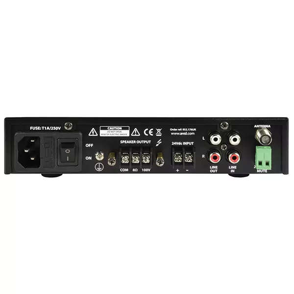 ADASTRA UM60 MIXER AMPLIFIER USB/FM/BT 100V 60W