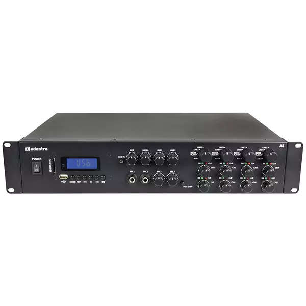 ADASTRA A8 2U MIXER AMPLIFIER 8X 200W