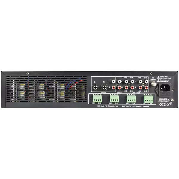 ADASTRA A8 2U MIXER AMPLIFIER 8X 200W