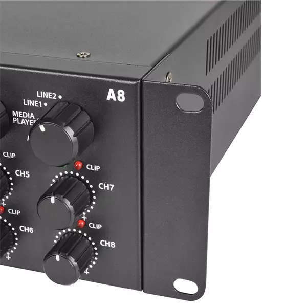 ADASTRA A8 2U MIXER AMPLIFIER 8X 200W