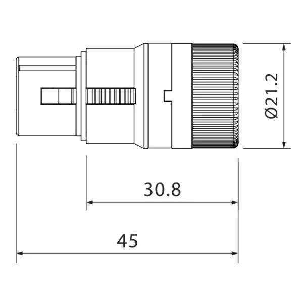 ROXTONE CONNECTOR XLR INLINE FEMALE LOW PROFILE