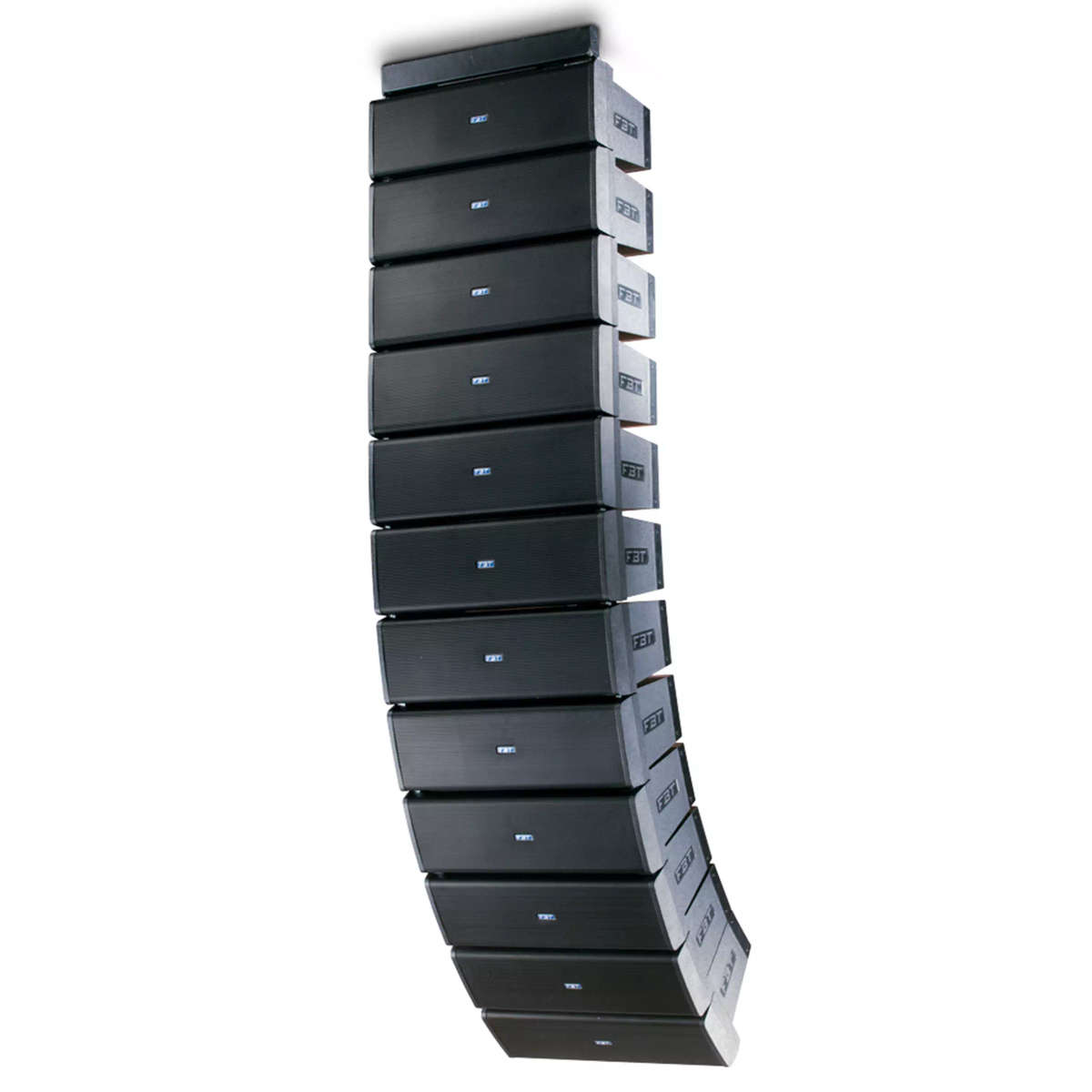 FBT MITUS206LA 2x 6.5INCH ACTIVE LINE ARRAY SPEAKER BLACK 600W + 300W