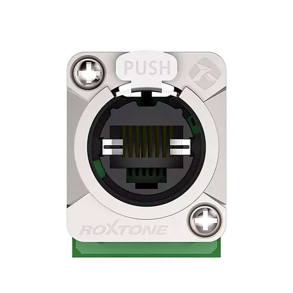 ROXTONE CONNECTOR ETHERCON CHASSIS MOUNT CAT5 SHIELDED