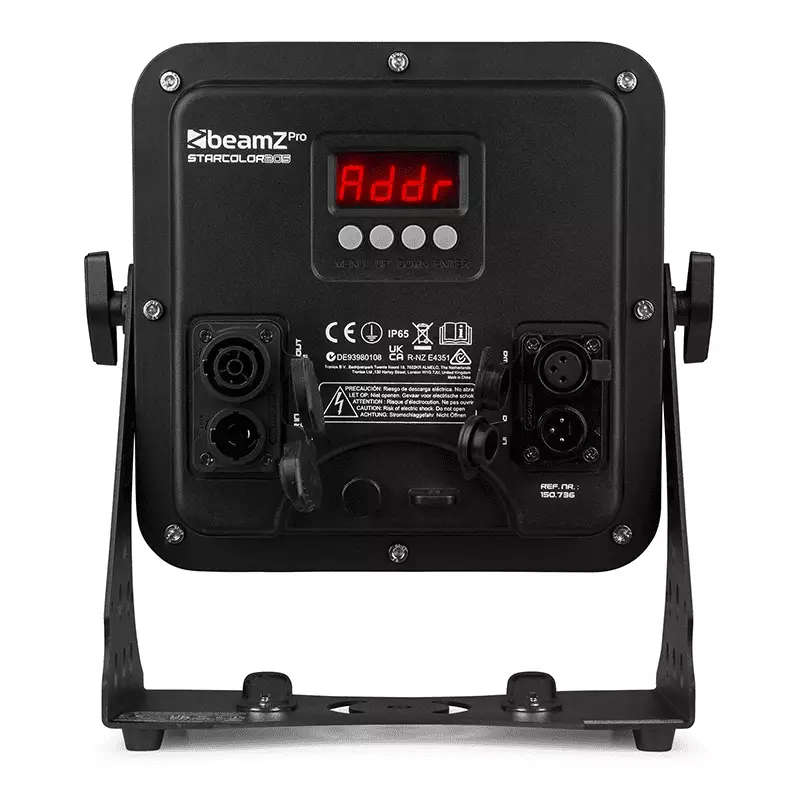 BEAMZPRO STARCOLOR205 LED FLOOD LIGHT IP65 24X 10W RGBA