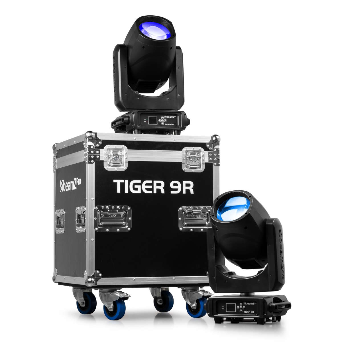 BEAMZPRO TIGER9R MOVING HEAD BEAM 260W [2 IN A FLIGHTCASE]