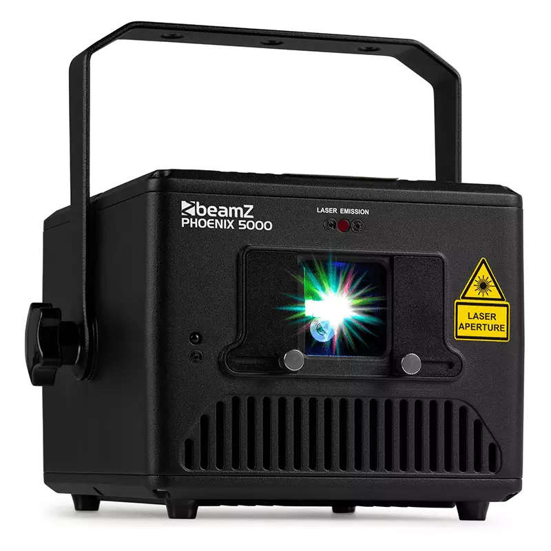 BEAMZ PHOENIX5000 ANALOG LASER RGB 5W