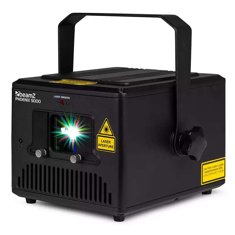 BEAMZ PHOENIX5000 ANALOG LASER RGB 5W