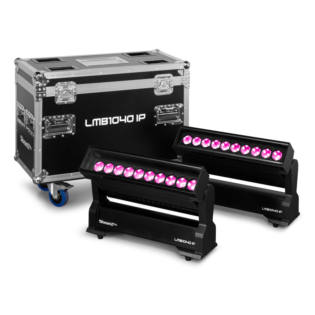 BEAMZPRO FCLMB1040 FLIGHTCASE FOR 2X LMB1040IP