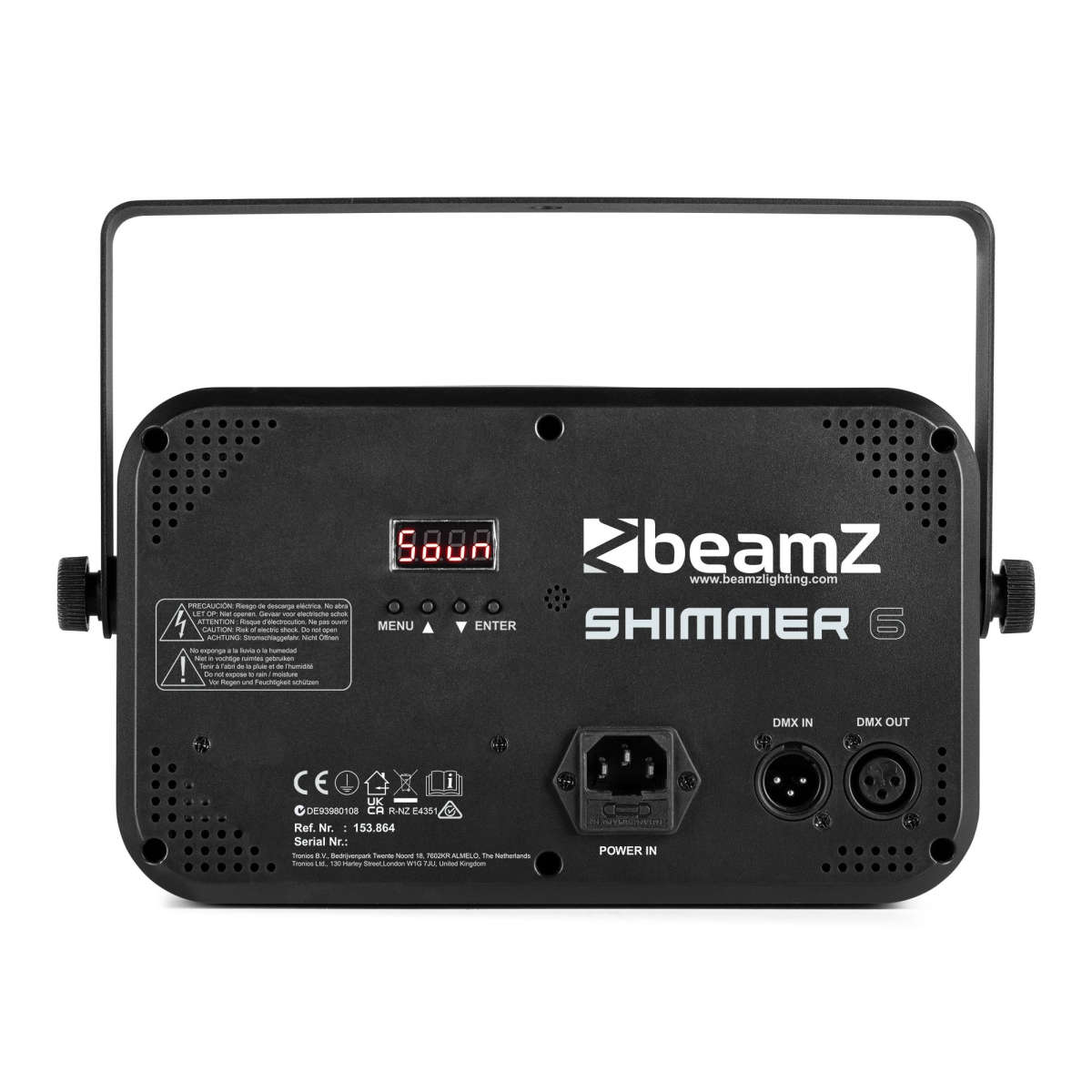 BEAMZ SHIMMER6 MULTI DJ LED EFFECT