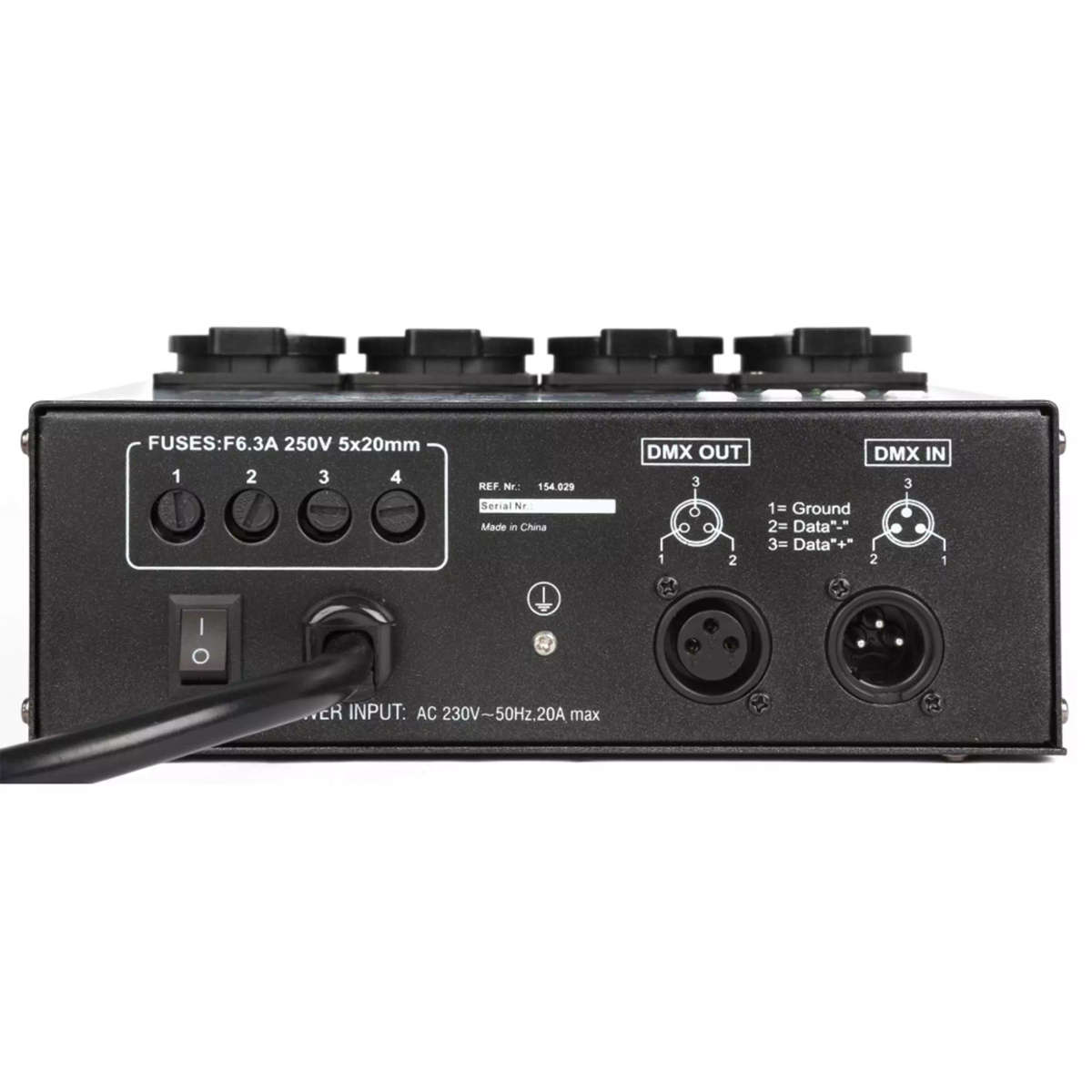 BEAMZ DMX SWITCH PACK II 4 CHANNEL