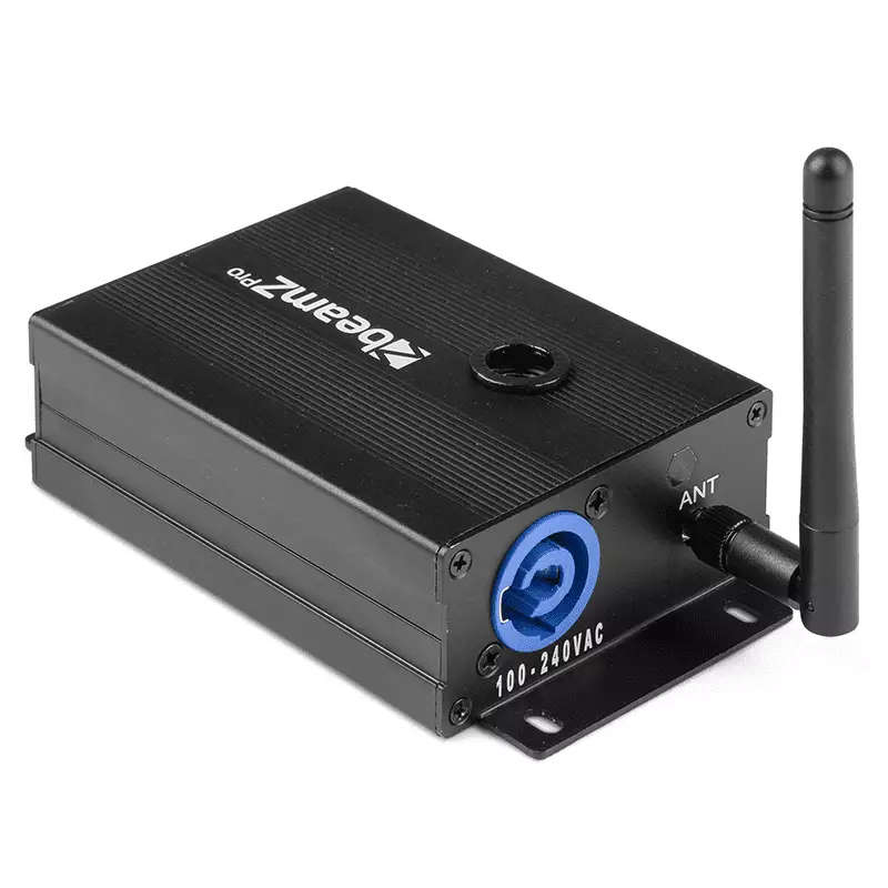 BEAMZPRO WTR10 WIRELESS DMX TRANSMITTER/RECEIVER