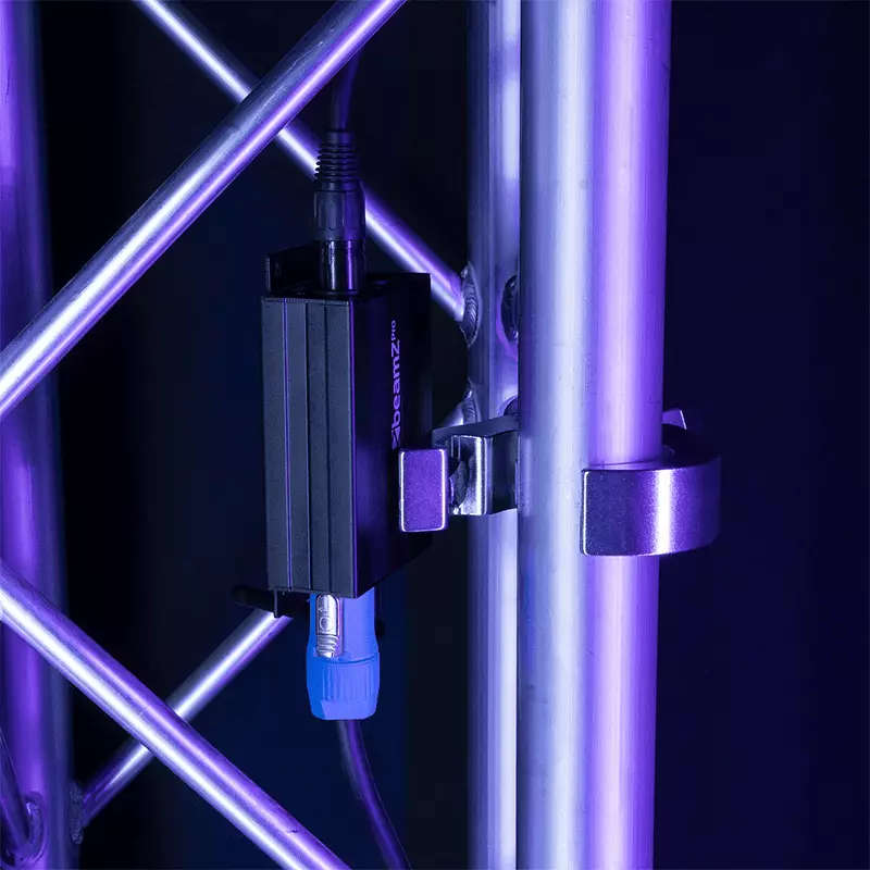 BEAMZPRO WTR10 WIRELESS DMX TRANSMITTER/RECEIVER