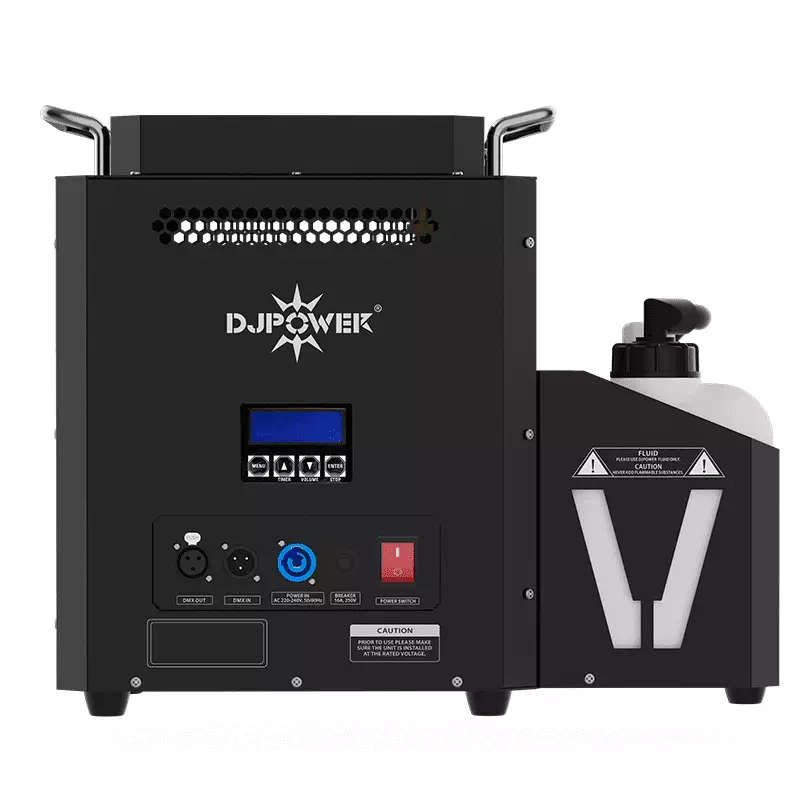 DJPOWER DSK-3000VST DUAL OUTPUT SUPER JET VERTICAL FOG MACHINE 3000W