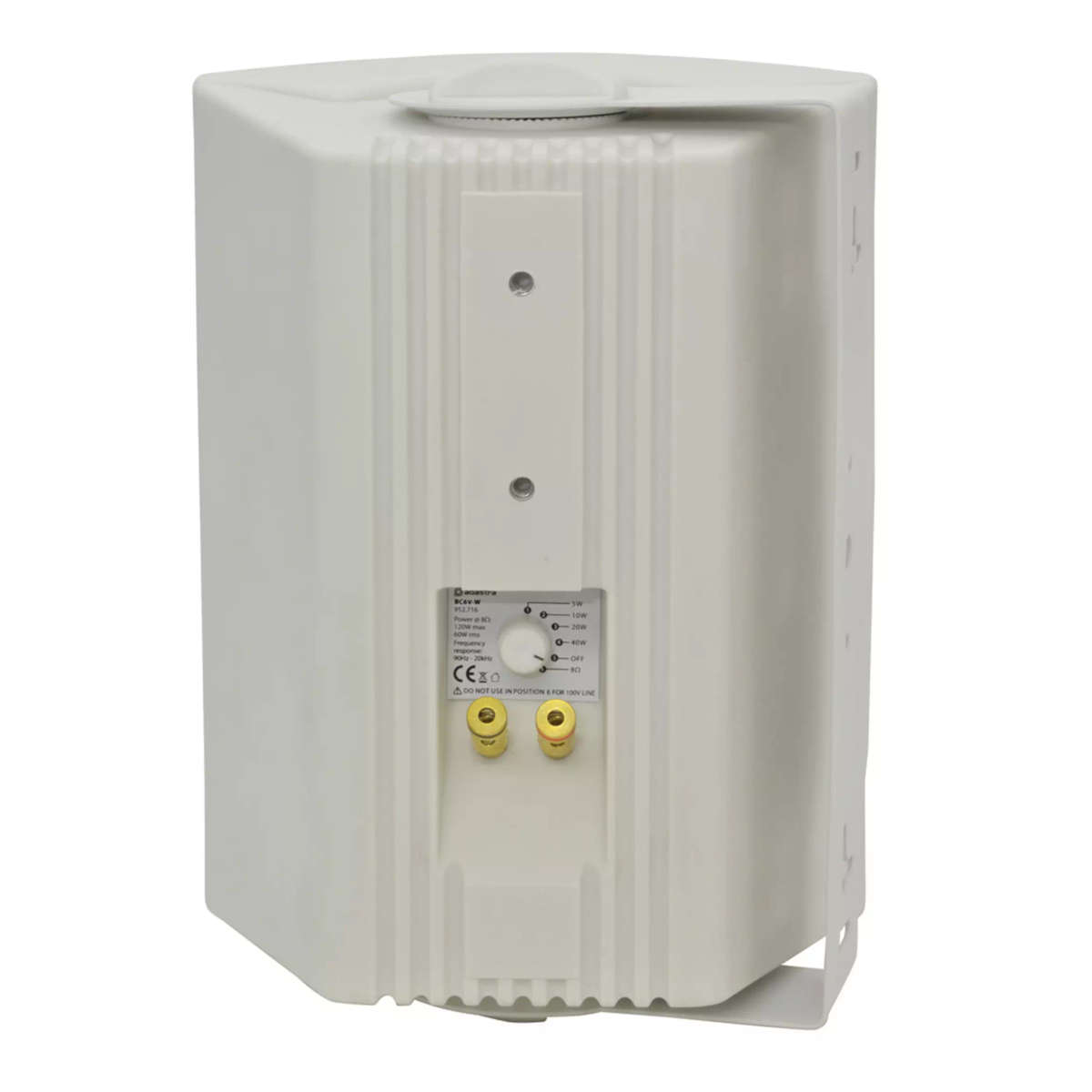 ADASTRA BC6V-W WALL MOUNT SPEAKER 6INCH WHITE 60W 100V