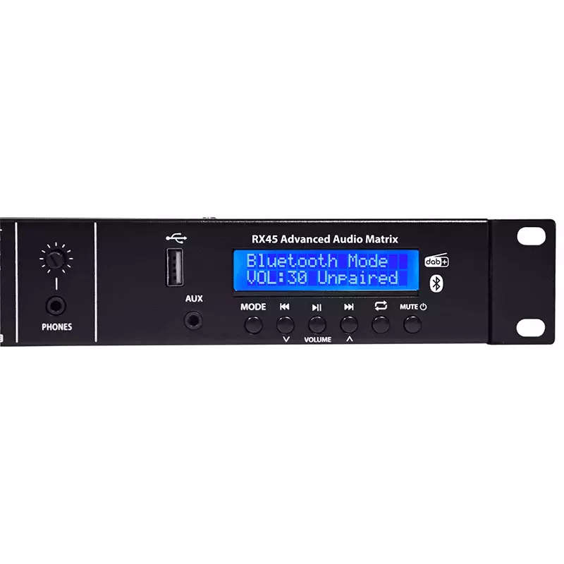 ADASTRA RX45 ADVANCED AUDIO MATRIX USB/BT/DAB+