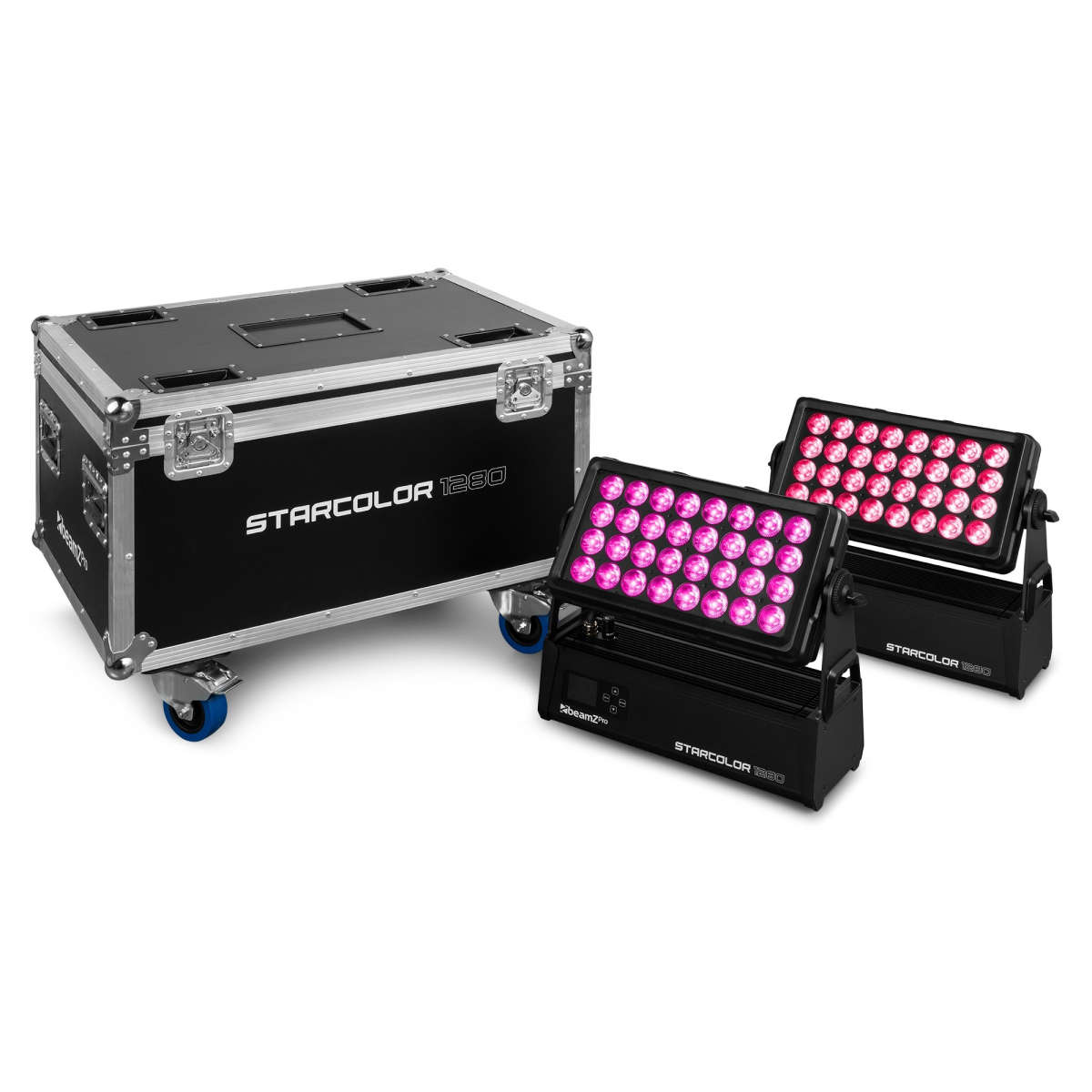BEAMZPRO FLC12802 FLIGHTCASE FOR 2X STARCOLOR1280