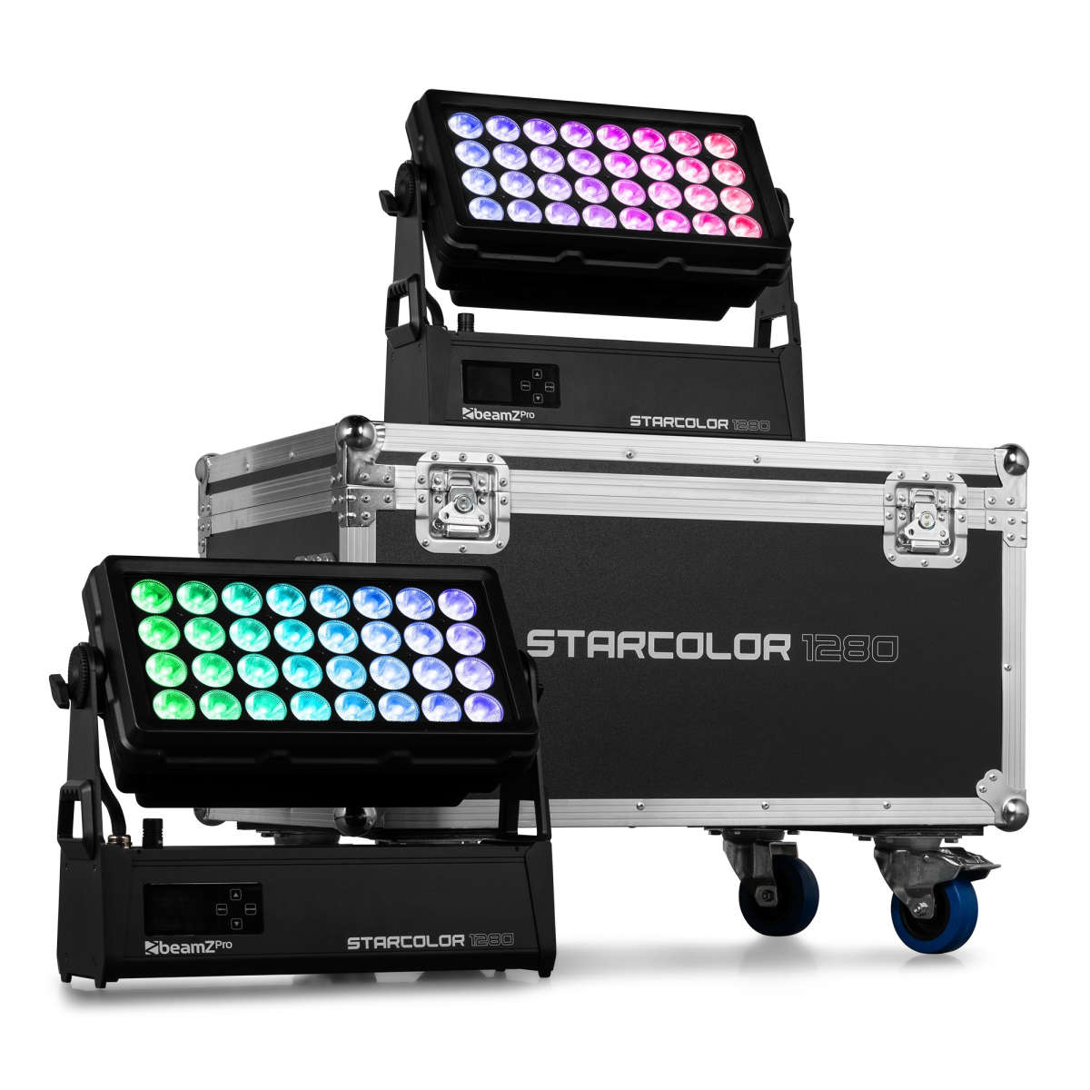 BEAMZPRO FLC12802 FLIGHTCASE FOR 2X STARCOLOR1280
