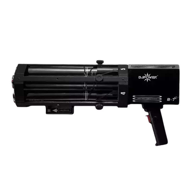 DJPOWER R-7 FIVE OUTPUT CONFETTI GUN