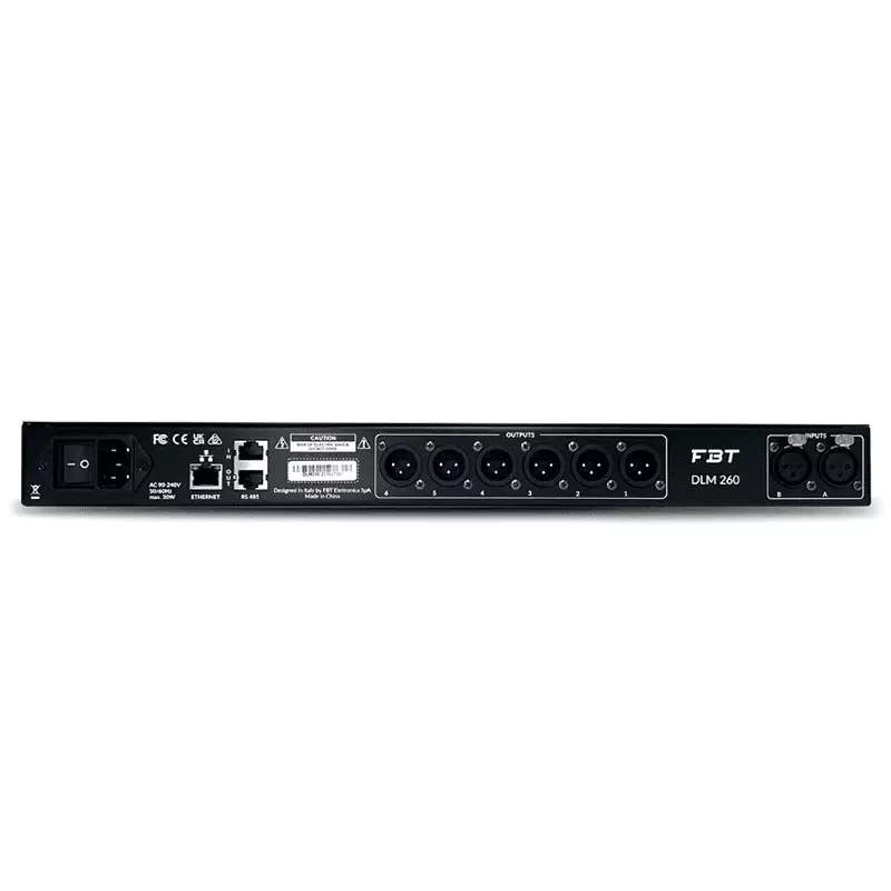 FBT - DLM-260 DIGITAL SPEAKER MANAGEMENT SYSTEM