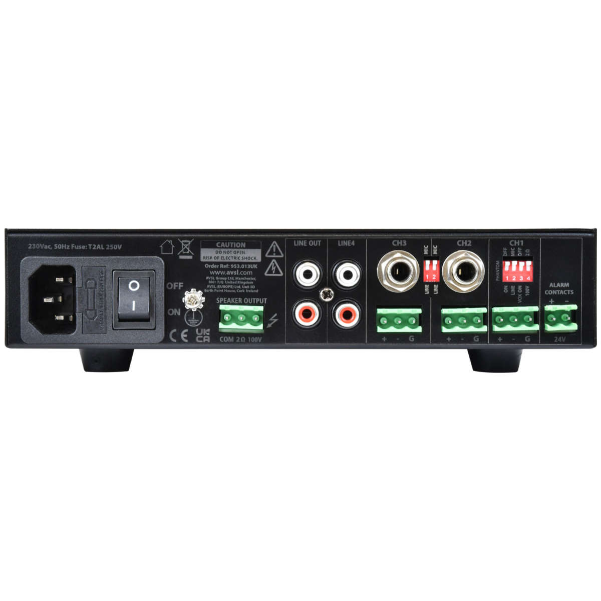 ADASTRA UA240 100V MIXER AMPLIFIER 240W