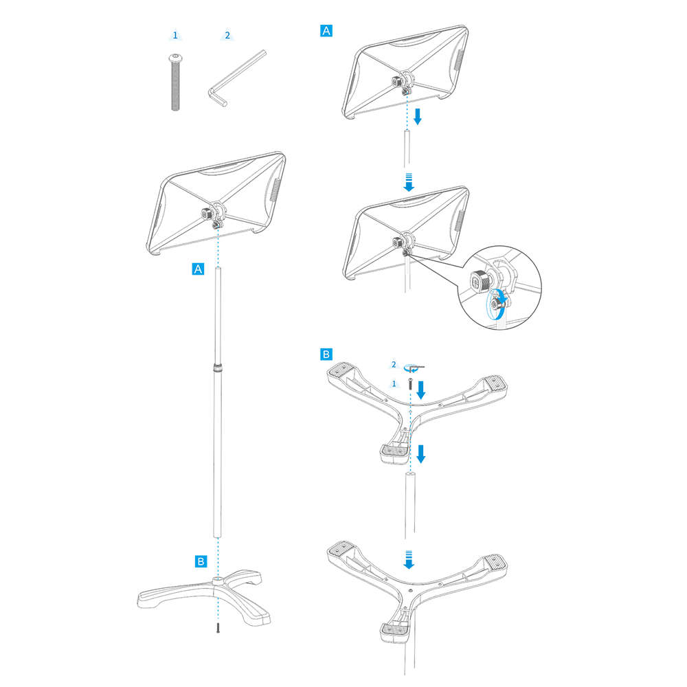 ROXTONE MUSIC SHEET STAND
