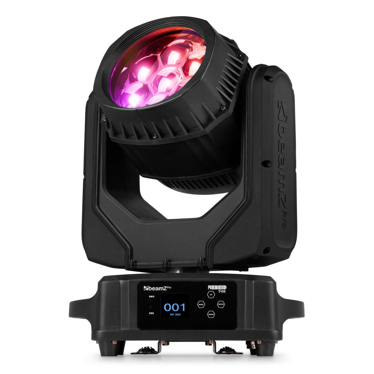 BEAMZPRO NEREID740 LED MOVING HEAD WASH 7X 40W IP65 [2 IN A FLIGHTCASE]