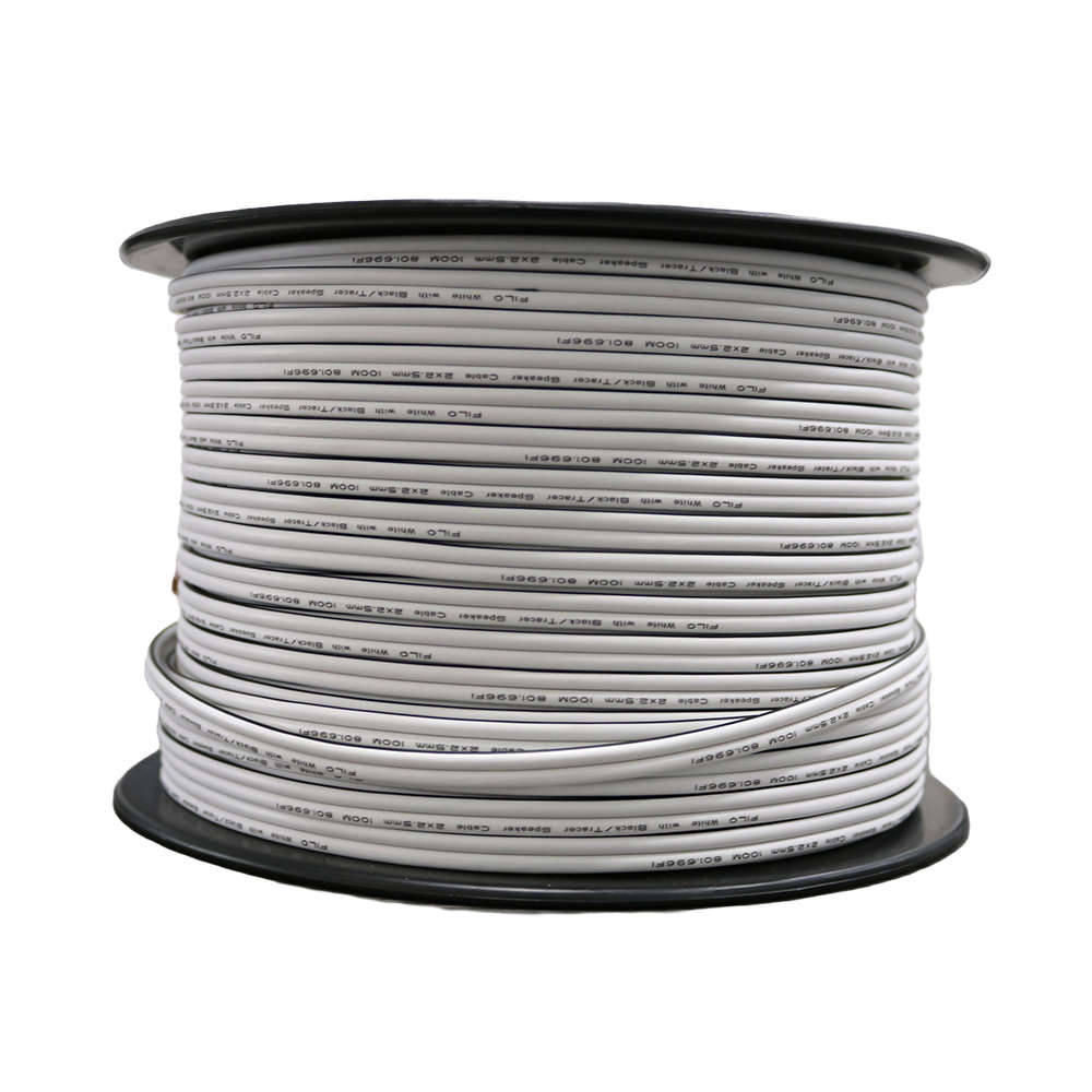 FILO TF2.5W SPEAKER CABLE 2.5MM WHITE 100M
