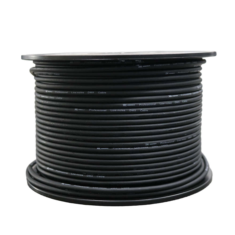 FILO DX5.0B DMX CABLE 5MM BLACK 100M