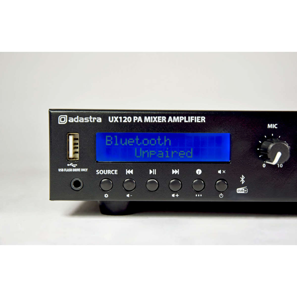 ADASTRA UX120 100V MIXER AMPLIFIER 120W USB/FM/BT
