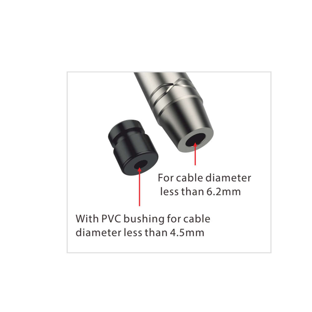 ROXTONE CONNECTOR 3.5MM STEREO MALE INLINE