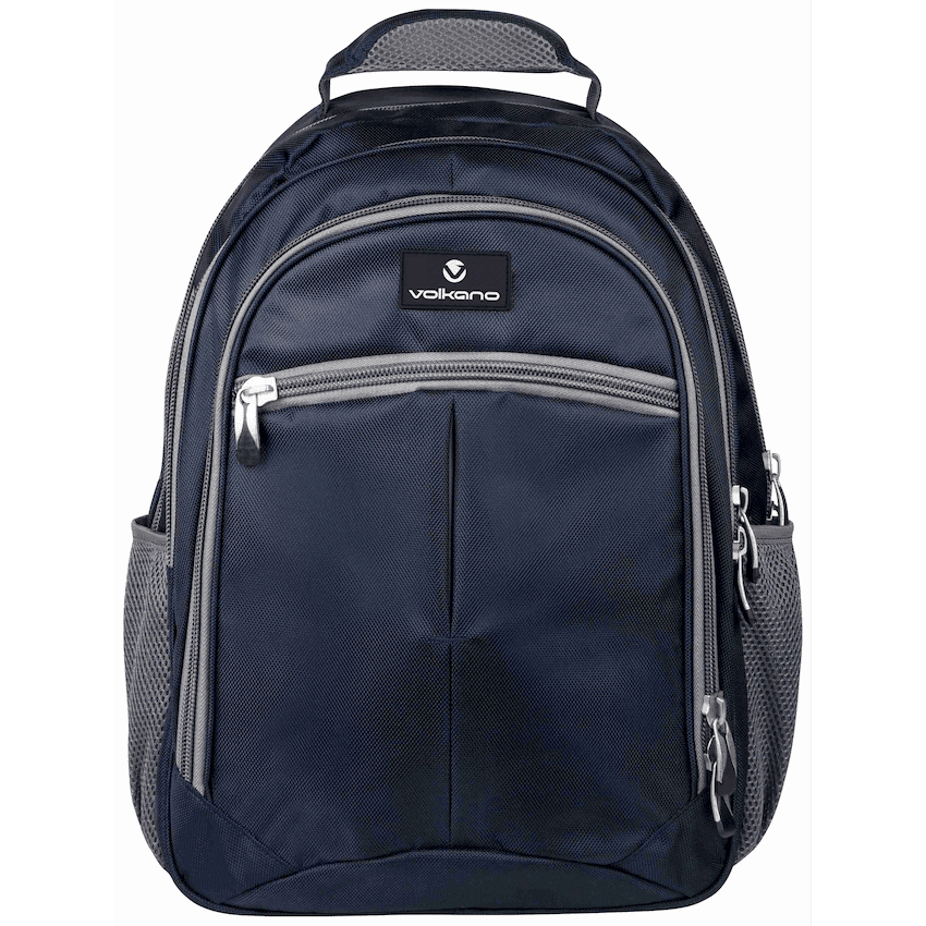 Volkano Orthopaedic Backpack 27L - Navy/Grey