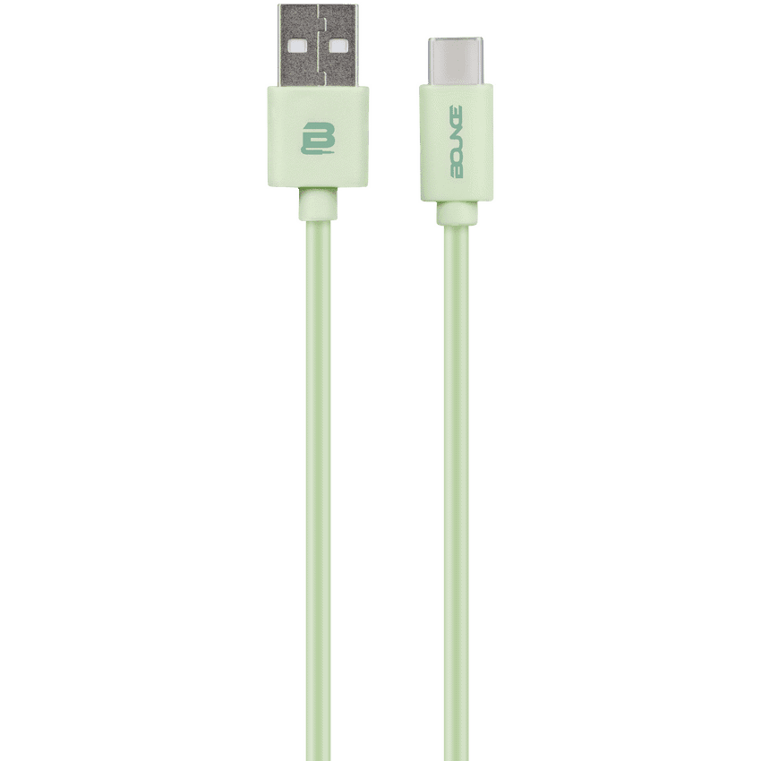 Bounce Cord series 10W 2m USB toType C cable - Green