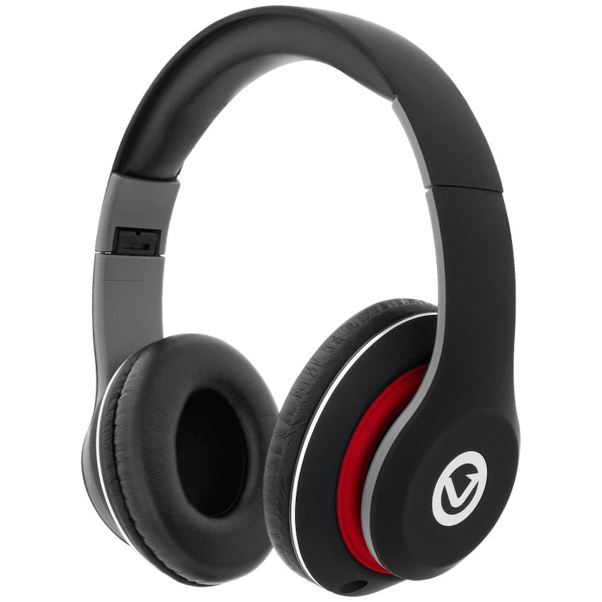 Volkano Falcon Headphones with Microphone - Black
