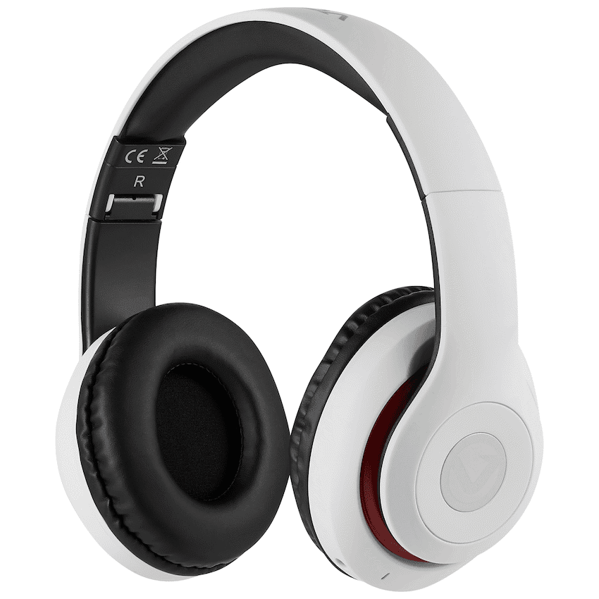 Volkano Impulse Series Bluetooth Headphones - White