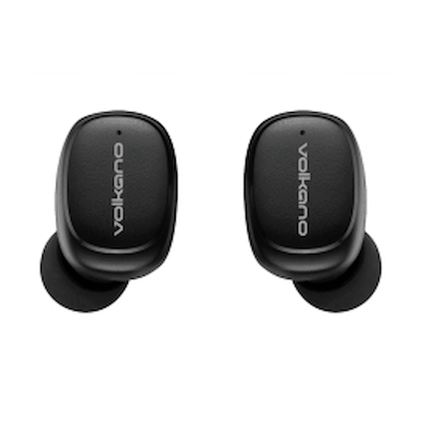 Volkano Aquarius Series True Wireless Earphones + Charging Case - Black