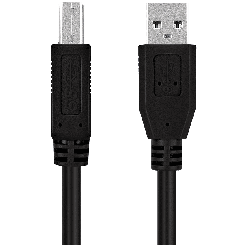 Volkano Print Series USB Printer Cable 1.8m - Black