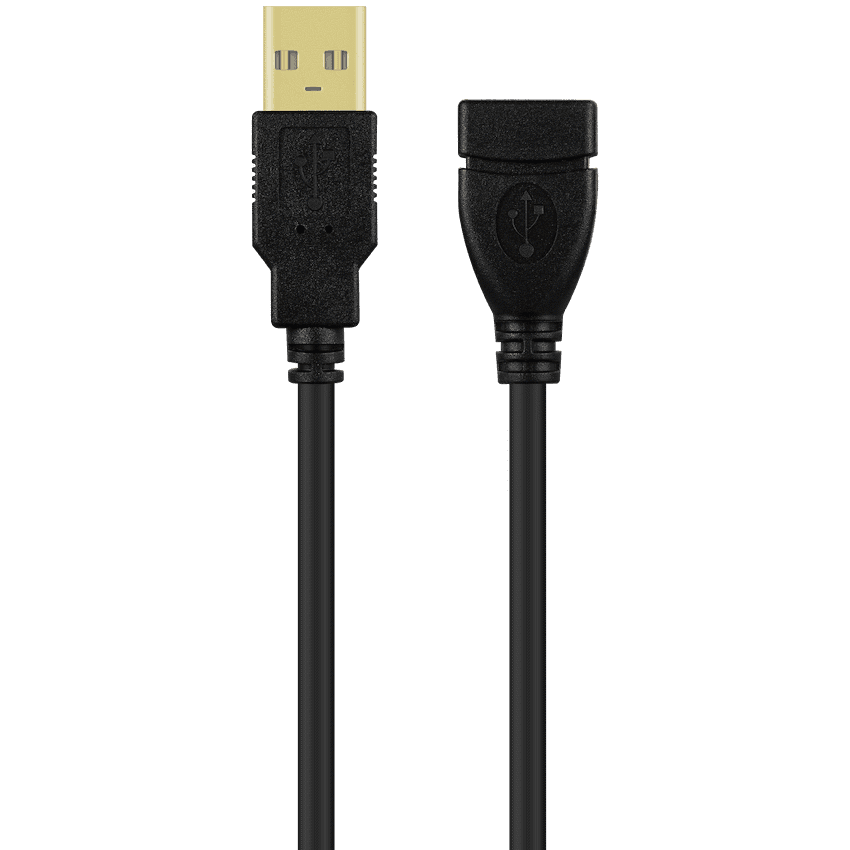 Volkano Extend Series USB Extension Cable - 2m - Black